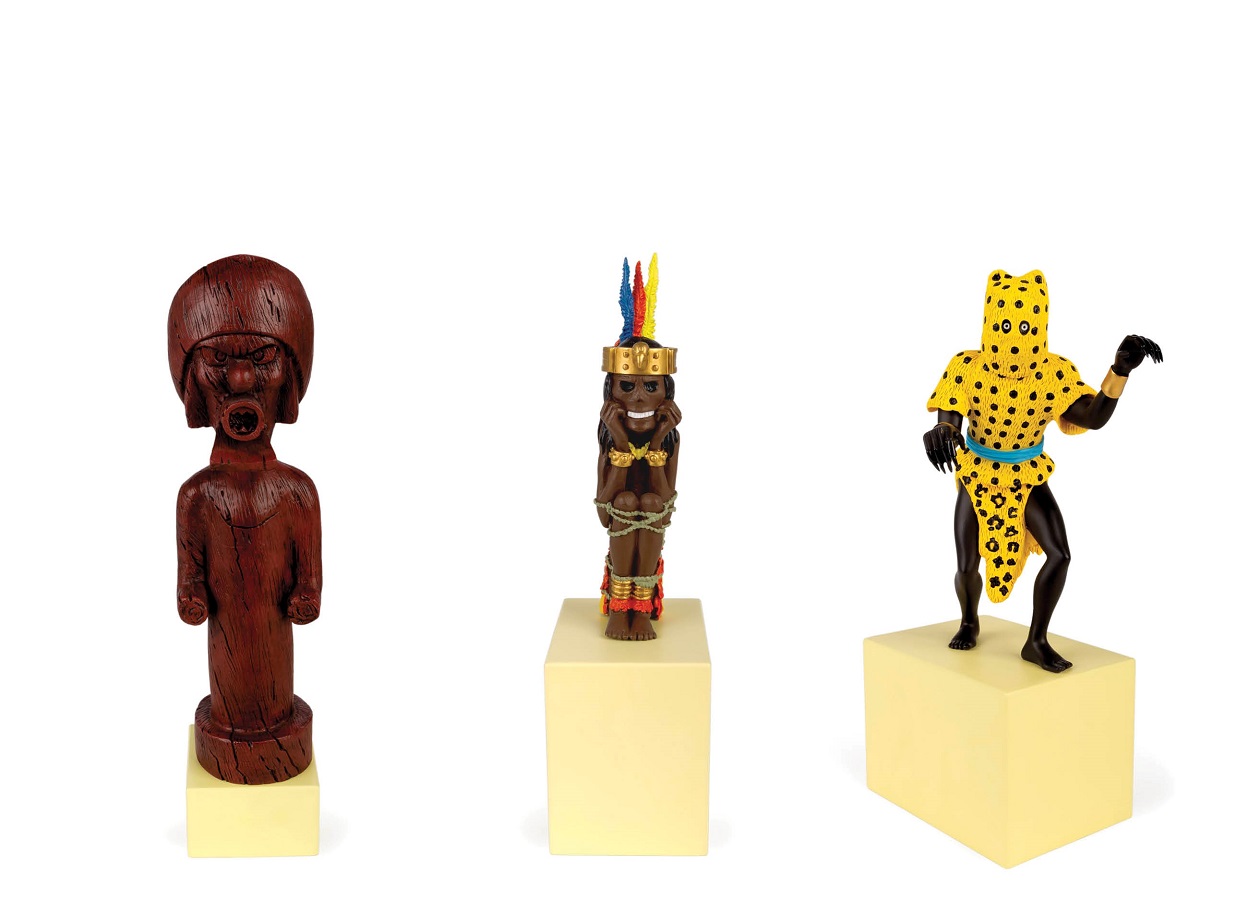 Réassort Musée Imaginaire - Rascar Capac, Totem HAdoque, homme léopard